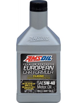 Olej AMSOIL EUROPEAN CAR 5W40 EFM SYNTHETIC 0,946L