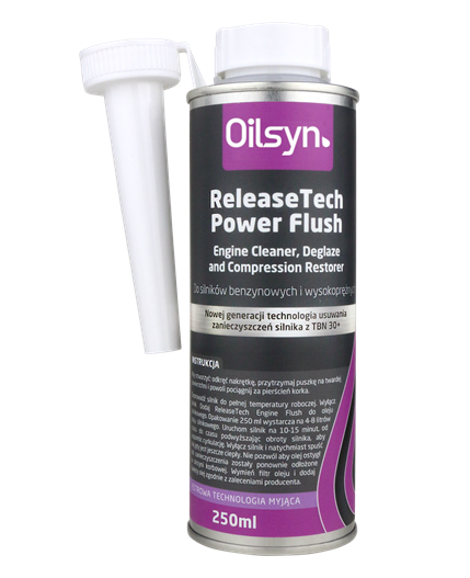 Oilsyn ReleaseTech Power Flush engine flush