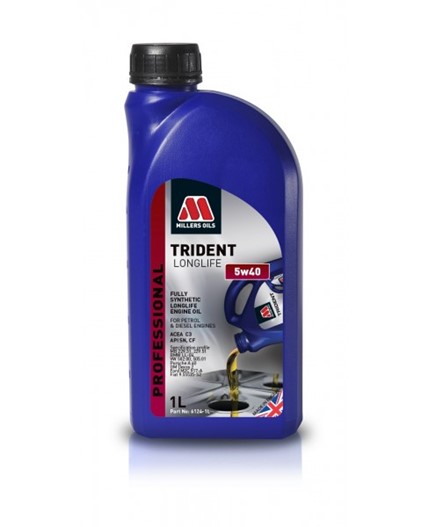 Millers Oils Trident Longlife 5w40 1L