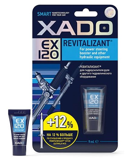 Xado EX120 do wspomagania układ hydr.