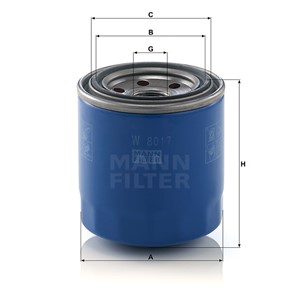 Filtr oleju MANN W 8017