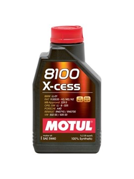 Olej silnikowy Motul 8100 X-CESS 5W40 1L