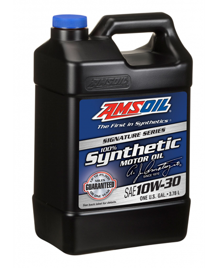 AMSOIL 10W30 Signature Series 100% Synthetic Motor Oil ATM 3.784L