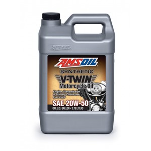 AMSOIL 20W50 Synthetic Motorcycle Oil  MCV 3,784L