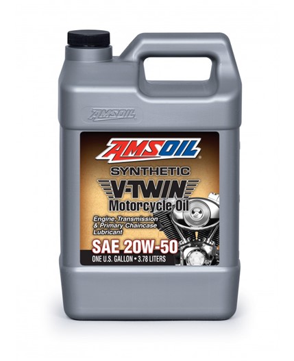 AMSOIL 20W50 Synthetic Motorcycle Oil  MCV 3,784L