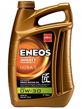 Olej silnikowy ENEOS ULTRA-S 0W30 C2  4L